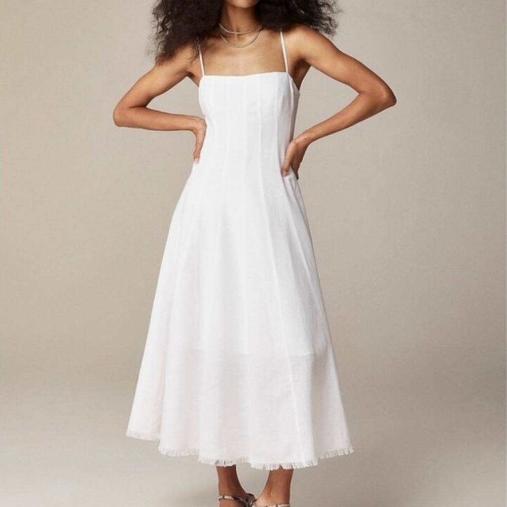 NWT Jcrew Flare Midi Dress